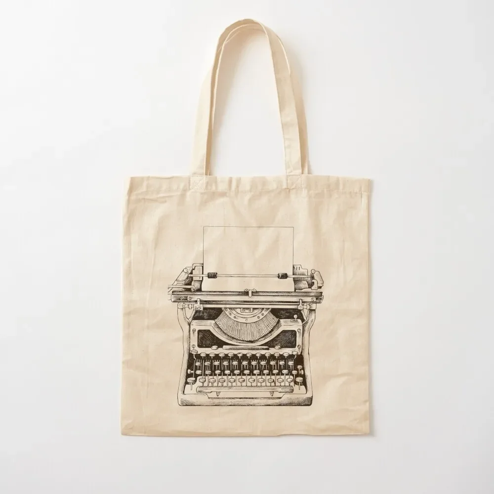 

old timey typewriter Tote Bag hand bags shopping bags foldable Lady bag hand bag