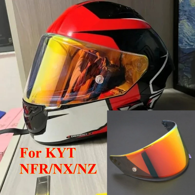 

1PCS Motorcycle Helmet Lenses for KYT NFR/NX/NZ Replacement with UV-proof and Dust-proof Windshields for Motorcycle Accessories