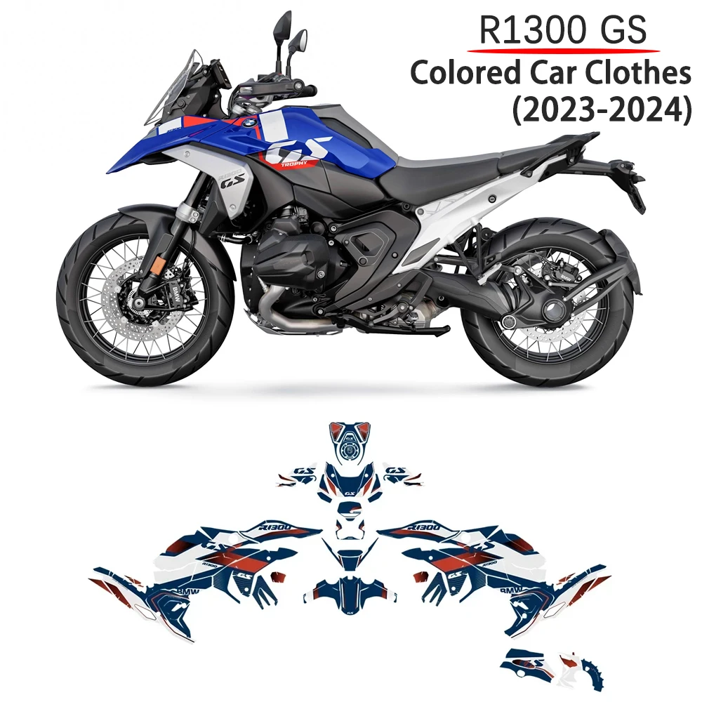 

Full Graphic Kit R1300GS Decals Fuel Tank Protection For BMW R1300GS Stickers Motorcycle R1300 GS Colored Car Clothes