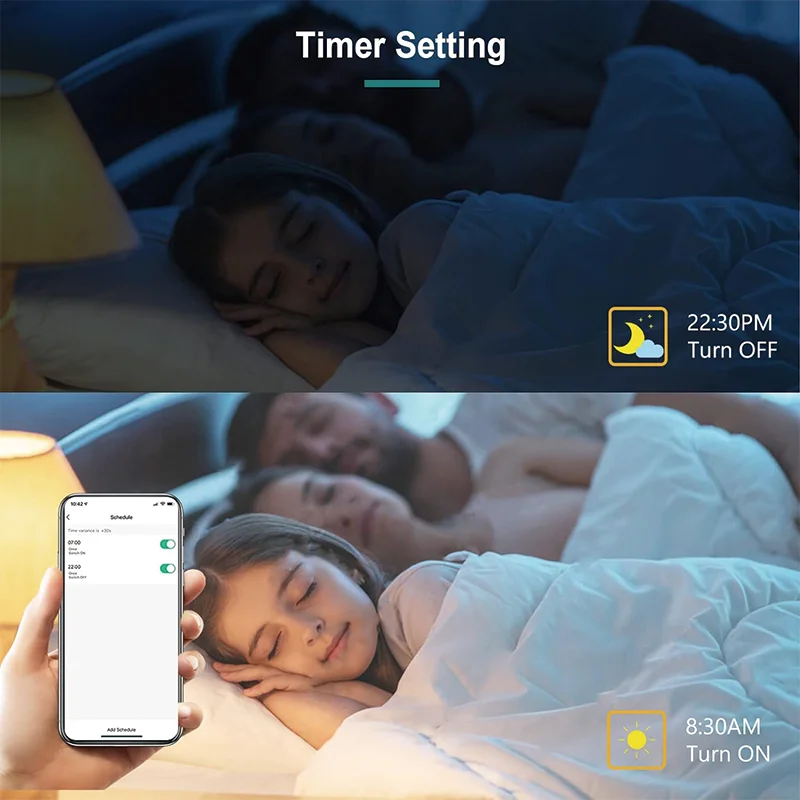 Tuya بلوتوث الذكية LED لمبة 9 واط 220 فولت 85-265 فولت ضوء ذكي عكس الضوء RGB ضوء APP التحكم لغرفة النوم الديكور مصابيح حفلات #5