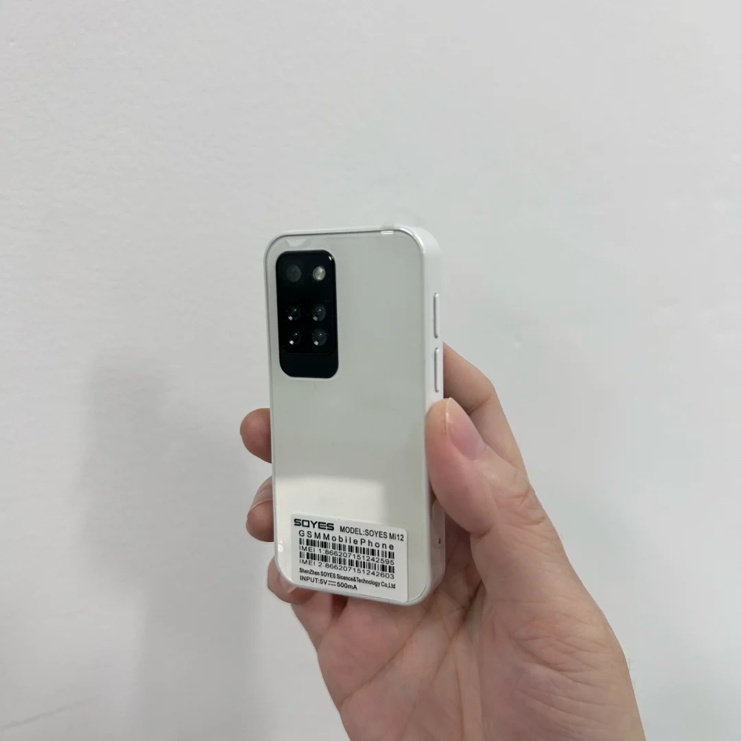 SOYES Mi12 هاتف ذكي صغير 2.5 بوصة MTK 1GB RAM 8GB ROM 5MP كاميرا مزدوجة بطاقة SIM WCDMA 3G Mp4 بلوتوث واي فاي أندرويد الهاتف المحمول