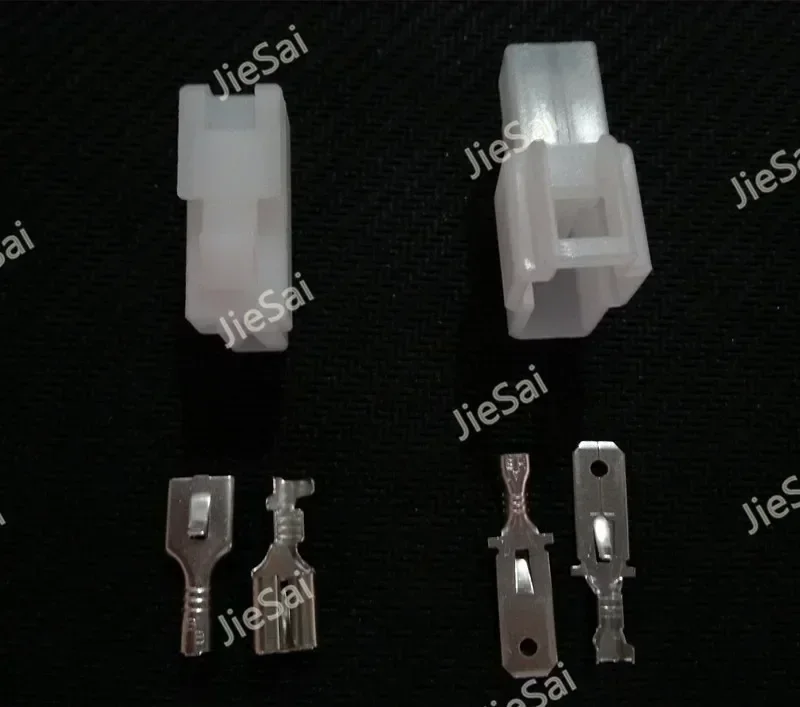 2 Pin 6.3mm Map Sensor Automotive Connector Wiring Harness Connector Motorcycle Car Engine Plug 7122-2128 7323-2128