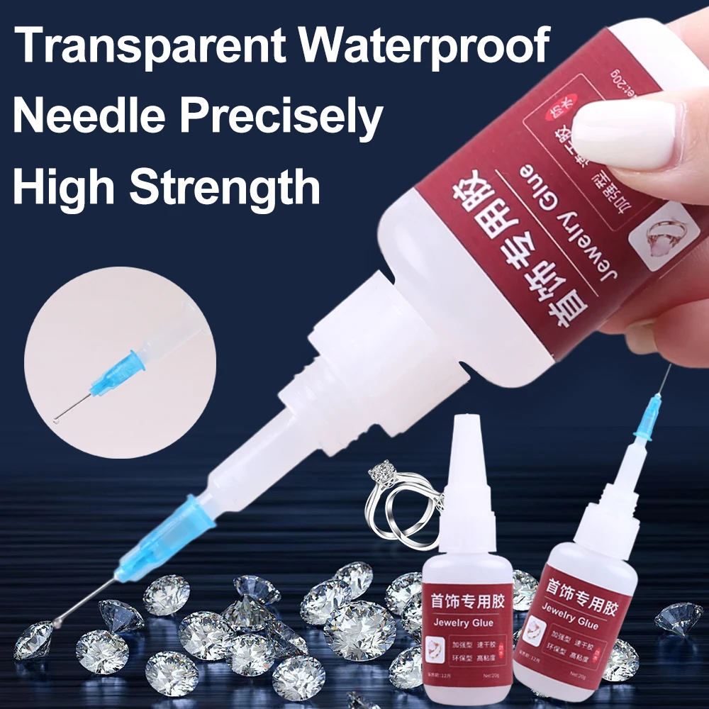 Professional Super Glue DIY Jewelry Earring Making Accessories Extra Strong Instant Contact Adhesive Fast Cyanoacrylate 502 Bond