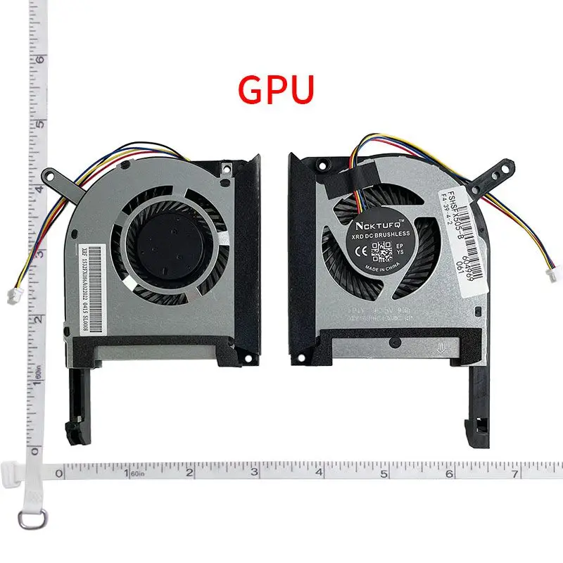 NEW GPU CPU Cooling Fans For ASUS FX95D FX505DD FX86 FX95G FX506 FA706  FX505GD FX505GE FX505GT  FX705G FX505D FA506 FA506IV image 4