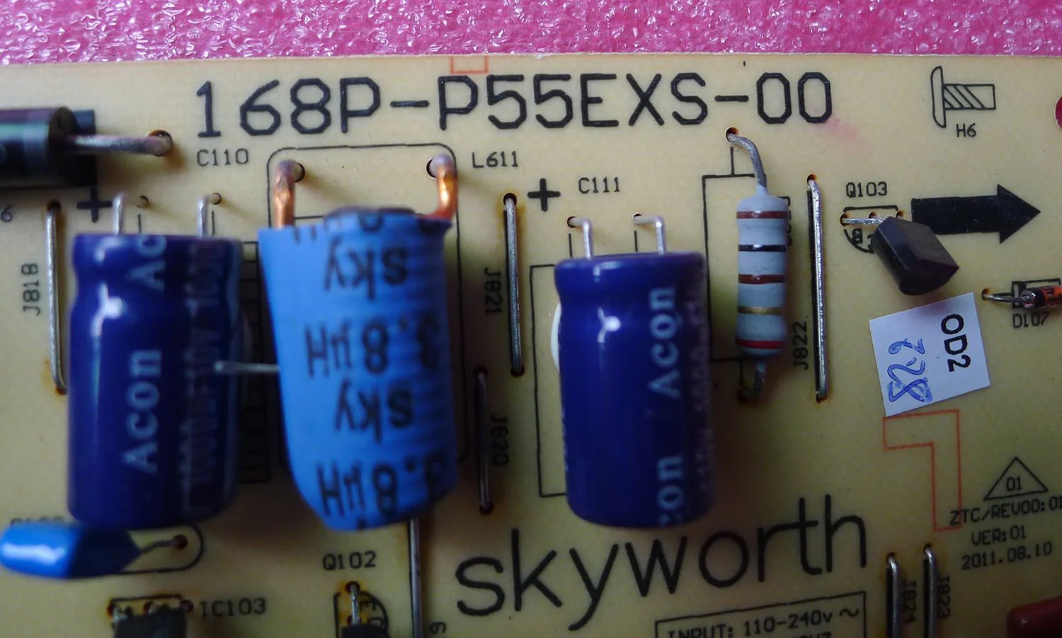 168P-P55EXS-00 5800-P55EXS-0010/0000 test ok circuit board motherboard