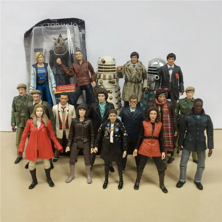 Doctor Who Anime Periféricos Action Figure, 11 Geração Alienígena, 5 \