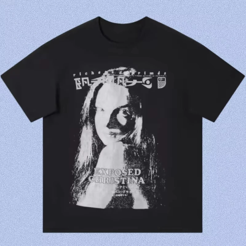 

Хлопковая футболка с круглым вырезом, свободного кроя, с короткими рукавами, нейтрального цвета, повседневная, высокого качества, удобная, уличная одежда, 2025