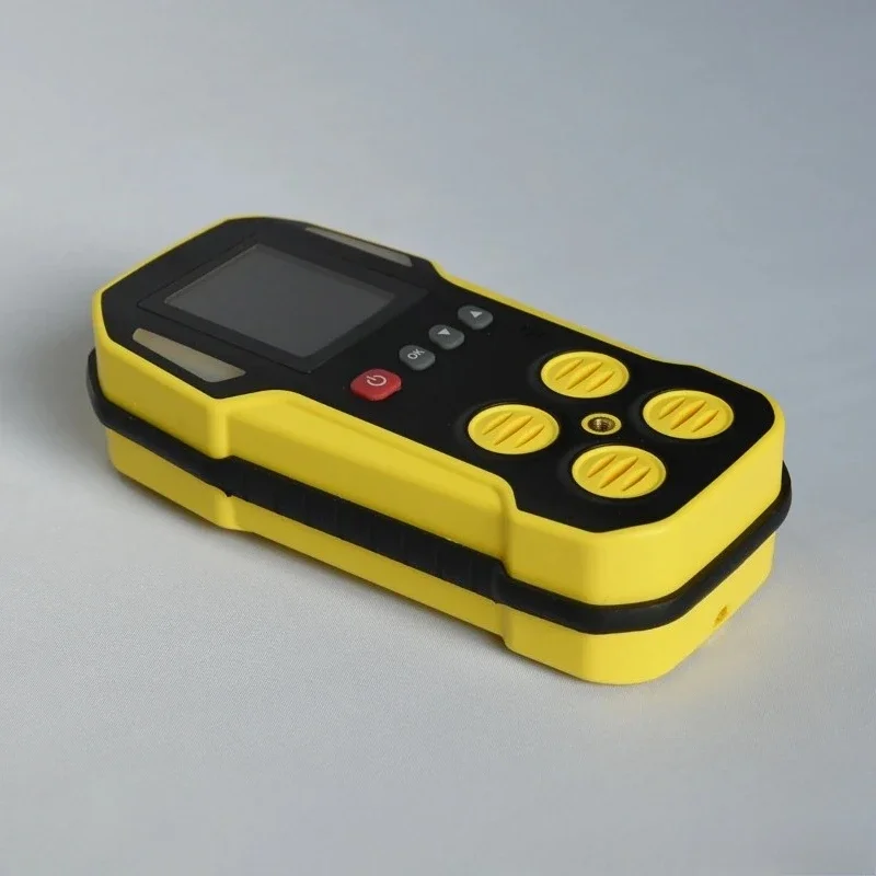 4 gas Monitor for confined space, Portable multi 4 gas meter oxygen detector  H2S CO and LEL gas analyzer