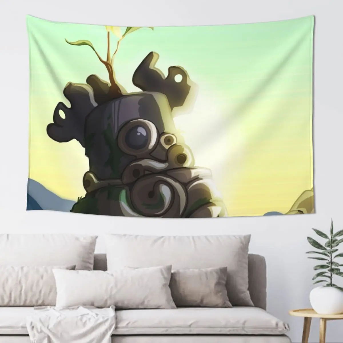 

broken down guardian Tapestry Wall Hangings Decoration Aesthetic Room Decoration Wall Carpet Tapestry