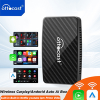 OTTOCAST Play2 Video Pro Android Ai Box Pro Built in YouTube Netflix Tiktok IPTV Wired to Wireless CarPlay Car Accessories