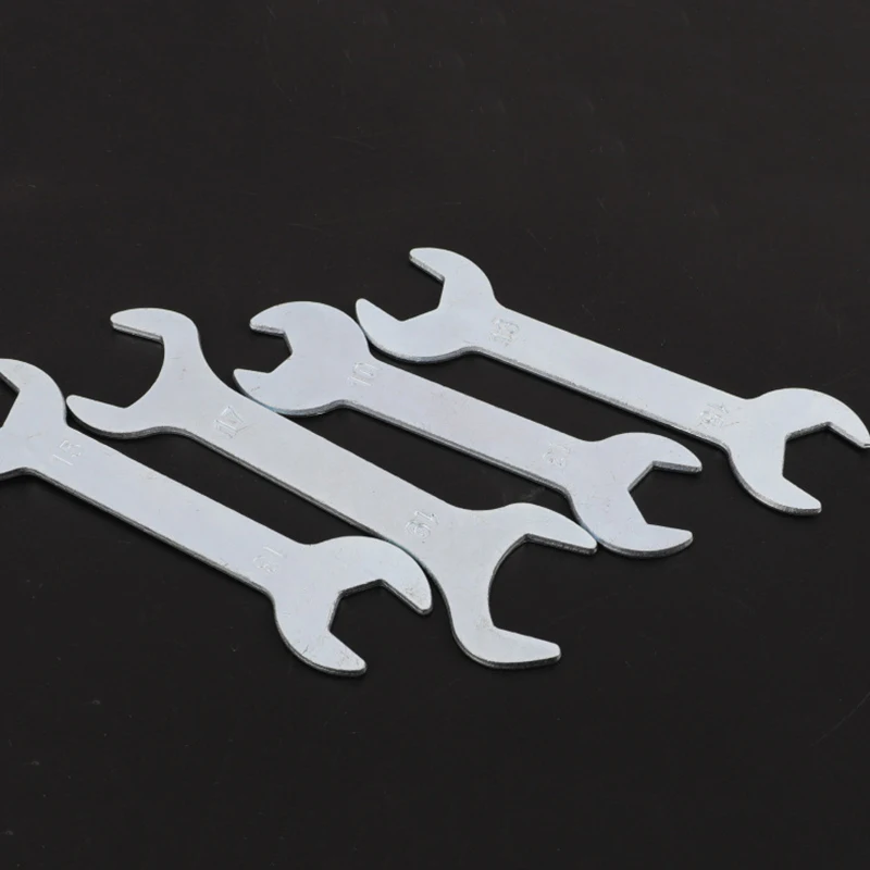 Ultra thin wrench, car manual tool, thin wrench, double headed open end dual-use end