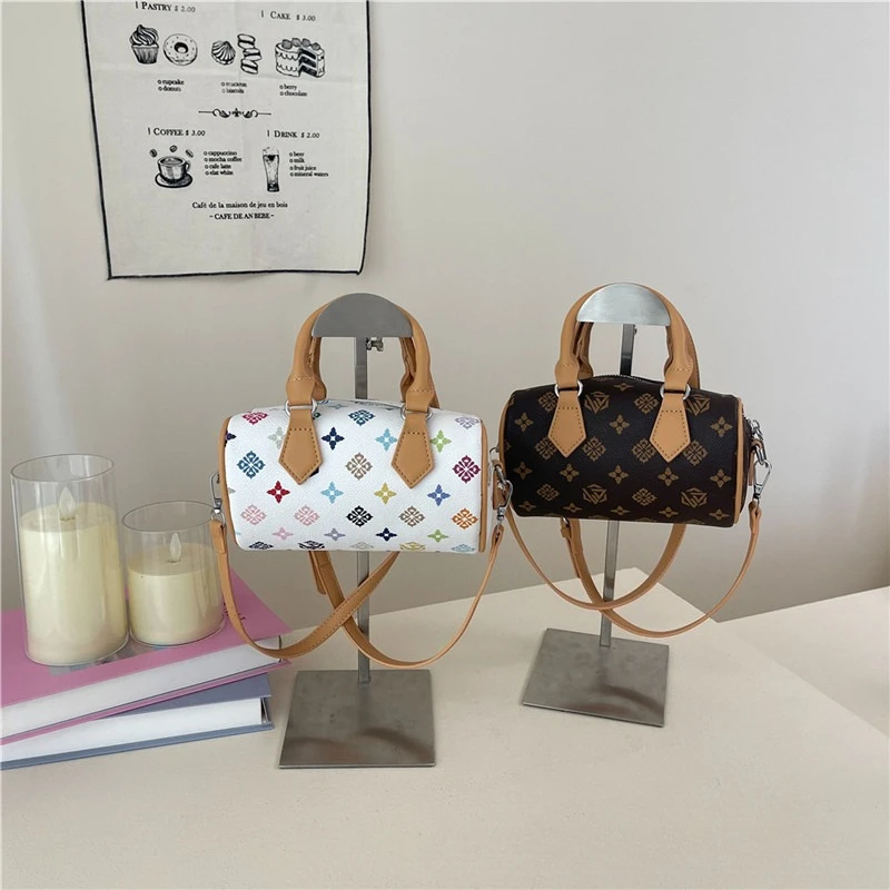 

New High-end Printed Fashion Versatile Handbag, Retro Luxury Design Shoulder Messenger Bag Bags for Women