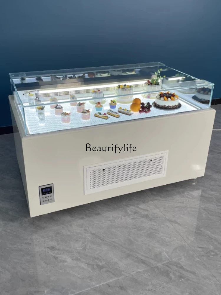 Open Cake Display Cabinet Bakery West Point Dessert Refrigerated Cabinet Fresh-keeping Cabinet