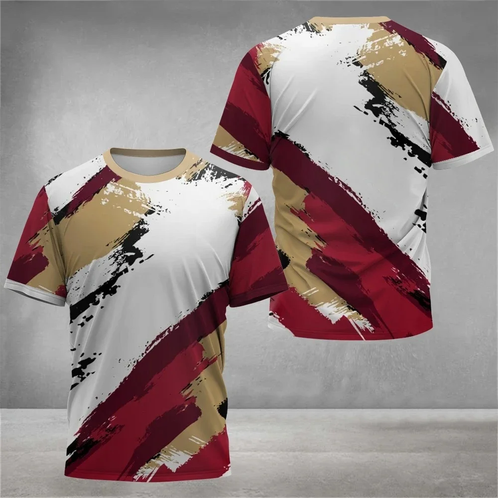 

Мужская футболка для фитнеса, уличного дышащего спортивного топа, лето 2025 года, спортивная одежда для бега с короткими рукавами, новые повседневные тренировочные топы для фитнеса