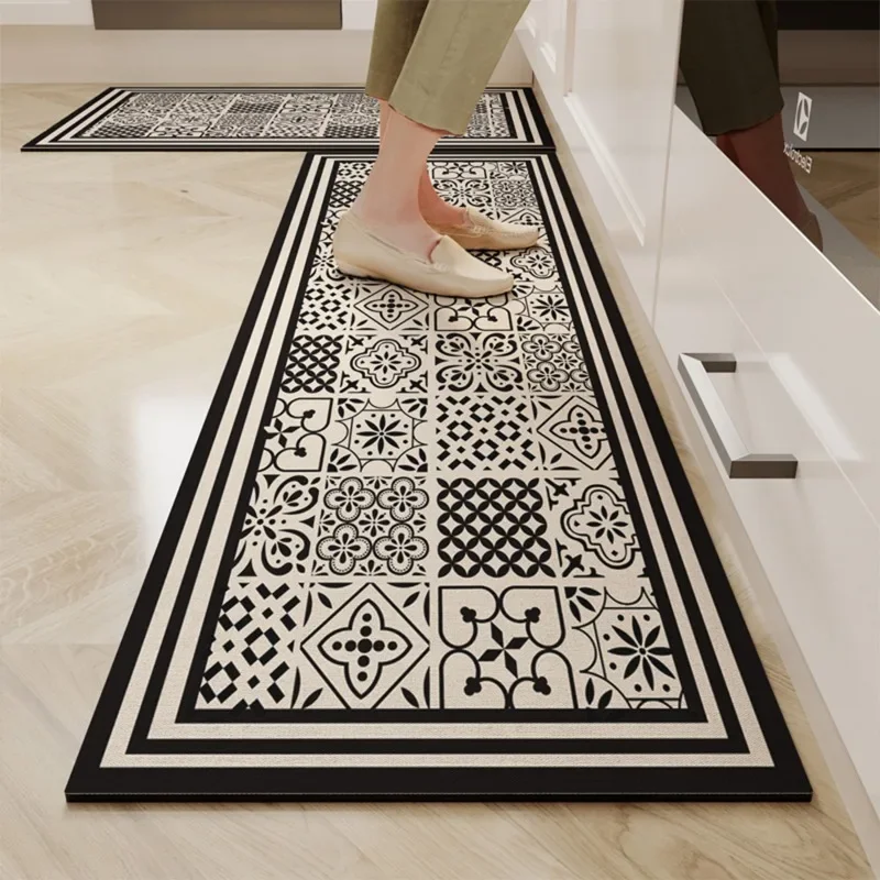 

Kitchen Carpet Diatom Mud Absorbent Floor Mat Pvc Quick-drying Area Rug Soft Non-slip Foot Mats Home Decoration Alfombra Cocina