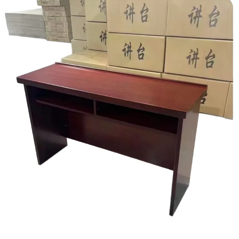Double conference table and chair combination 1.2 meters conference training table