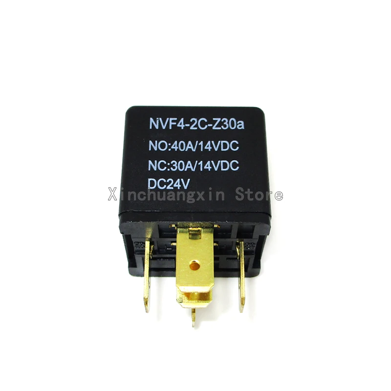 1PCS Original NVF4-2C-Z30A DC12V DC24V 40A 30A 5 feet automotive power relay