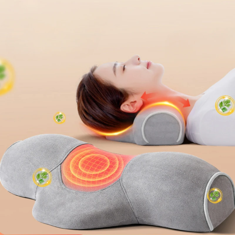 

Advanced Moxibustion Hot Compress Pillow Cervical Spine Support Relieve Pain and Disperse Cold Special Mugwort Sleep Pillow