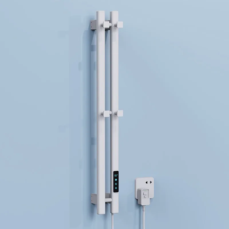 

Thermostat Towel Warmer Rack Wall Mounted Towel Rail Towel Warmer Rack Aluminum Draining Rack