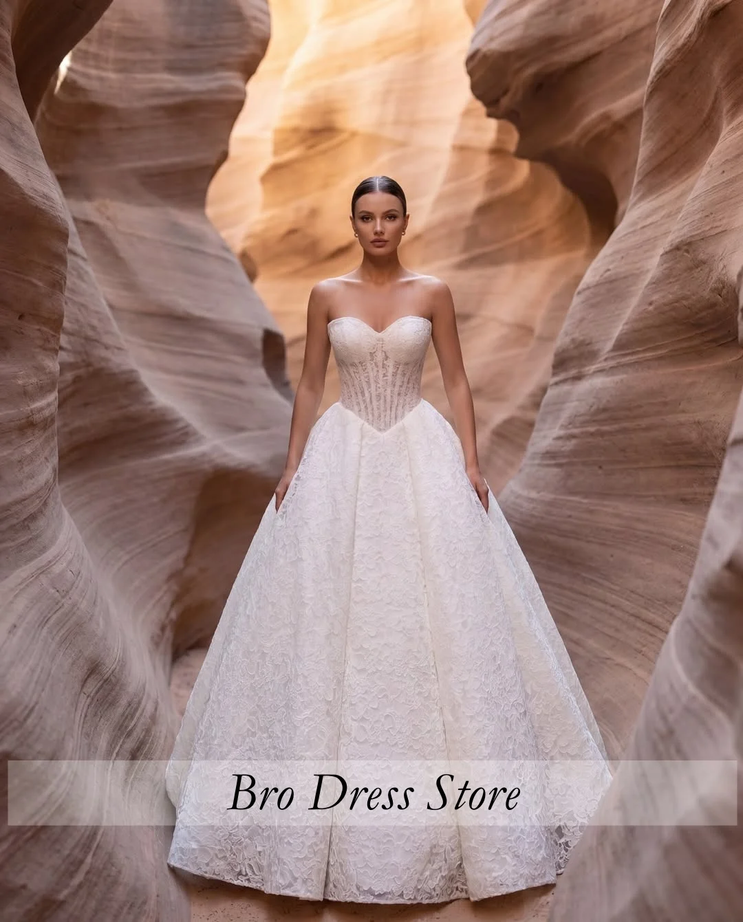 

Exquisite Lace Luxury Applique Sweetheart Ball Gown Bride Dresses Shiny Off Shoulder Sleeves Princess Wedding Gowns 1 sold byAl