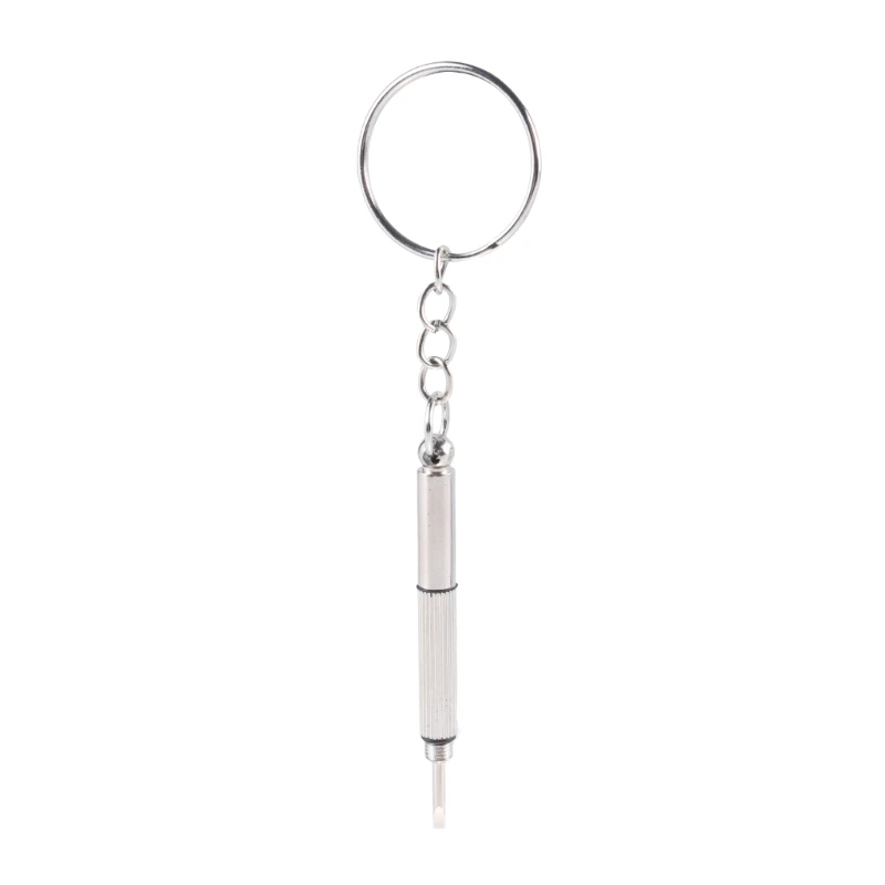 chave fenda multifuncional com 5 pontas intercambiáveis, incluindo 1,5 mm, cabeça chata TorxT5T6 para envio