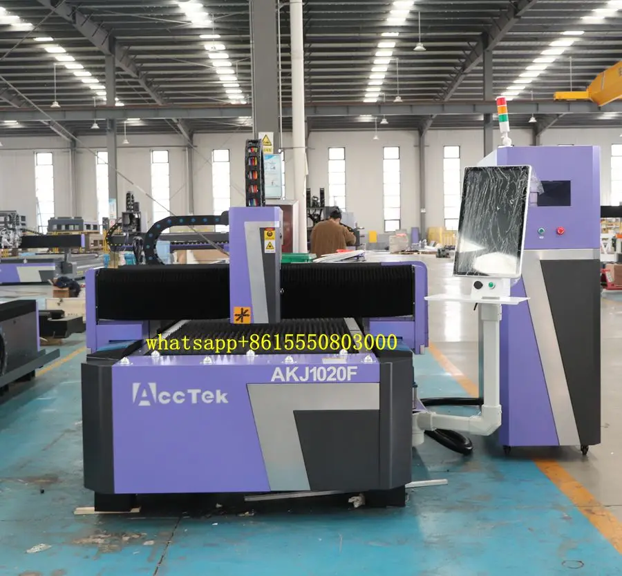 1000 ワット 2000 ワット 3000 ワット 4000 ワット CNC 金属鋼炭素鋼ファイバーレーザー切断機