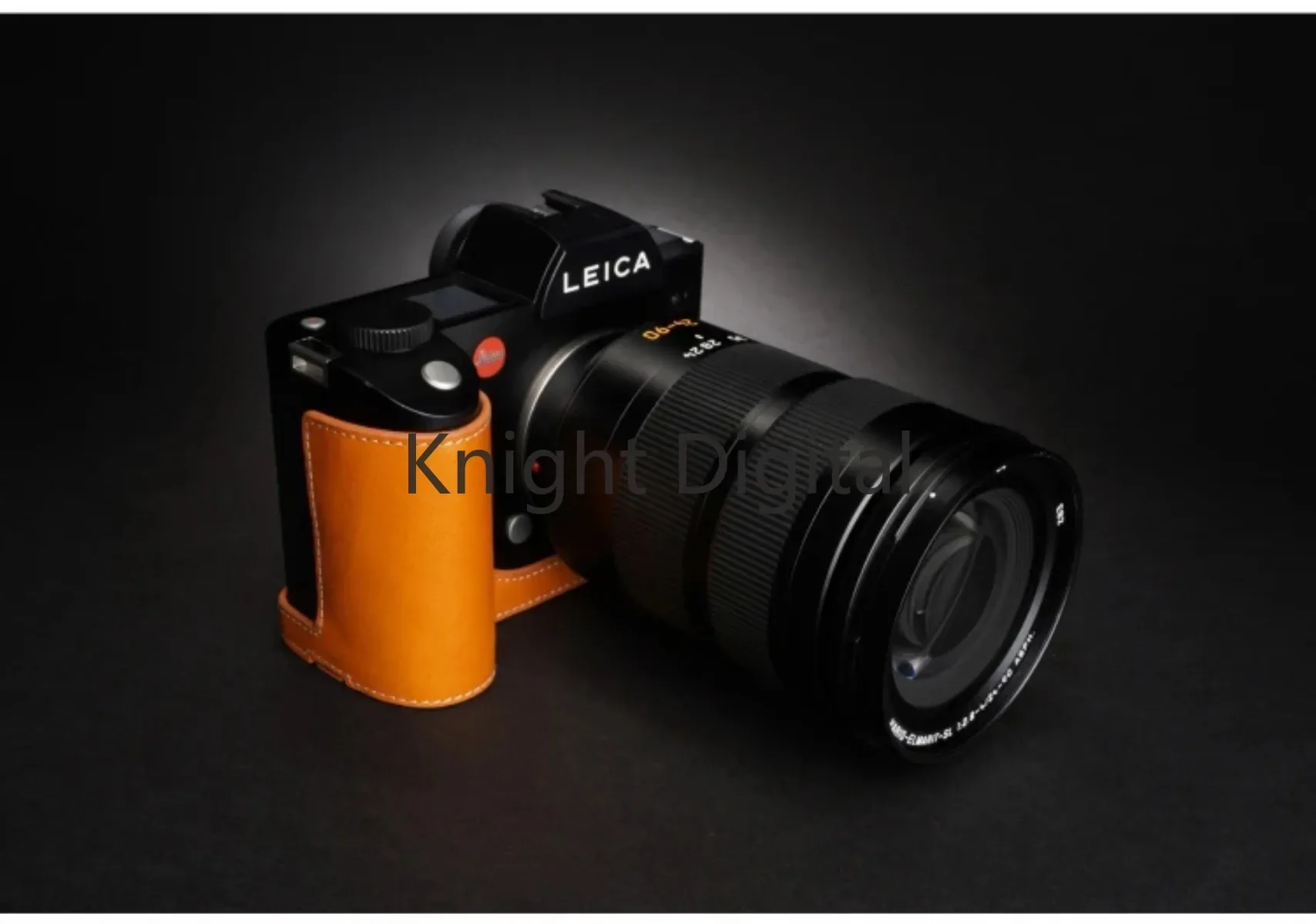 حقيبة كاميرا من الجلد الطبيعي الأصلي غطاء حماية قاعدة حزام الكتف حزام الرقبة لـ Leica SL Typ601 SL2 SL2S حقيبة ظهر للكاميرا