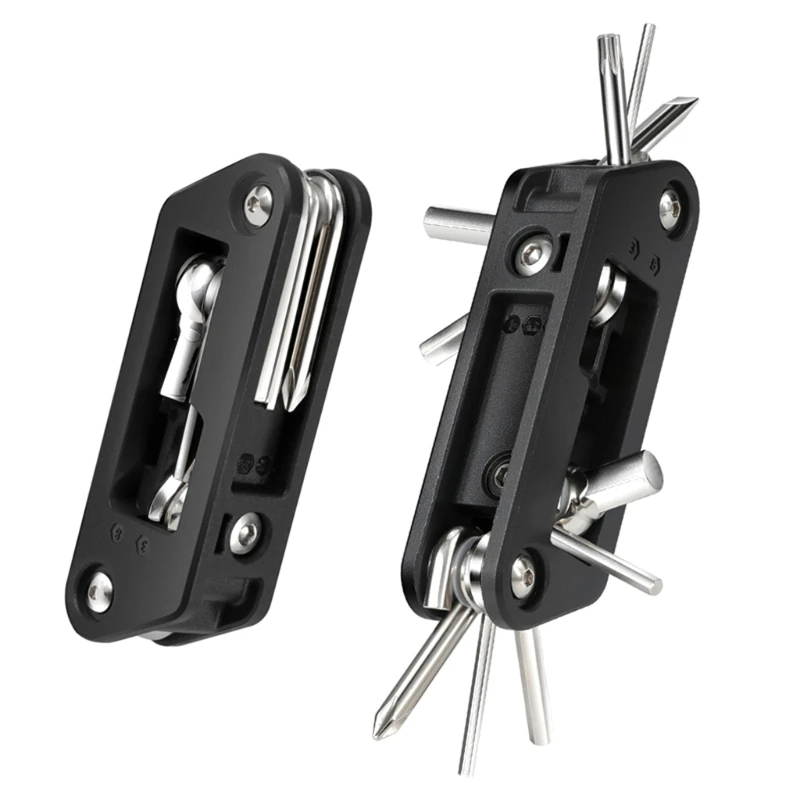 

Портативный ключ для ремонта велосипеда, складной гаечный ключ с шестигранной спицей, экономия места