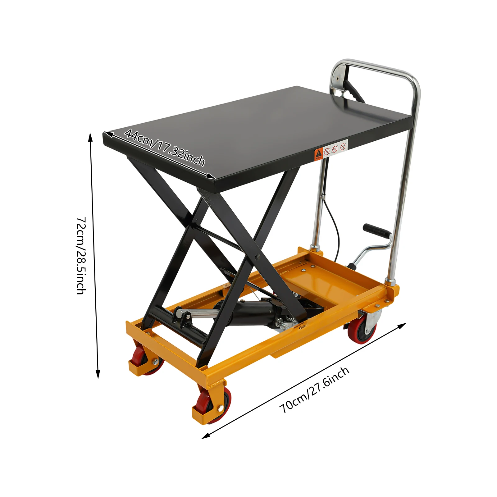 

Гидравлический ножничный подъемный стол, однозаказный гидравлический подъемный стол с фиксирующими колесами для погрузки и транспортировки материалов