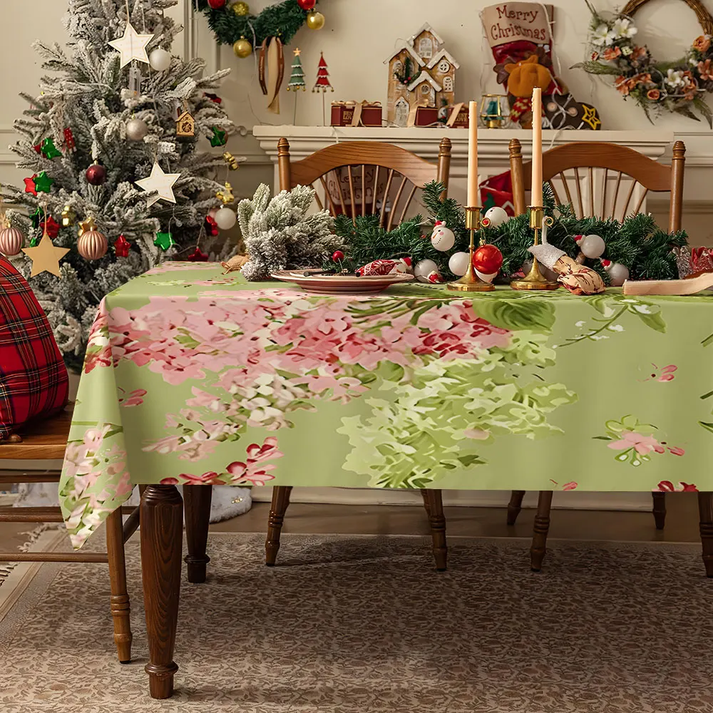 Pink Leopard Zebra Table Cloth Waterproof Tablecloth Spill Proof Table Cloth, Wipe Clean Table Cloth for Dining Camping