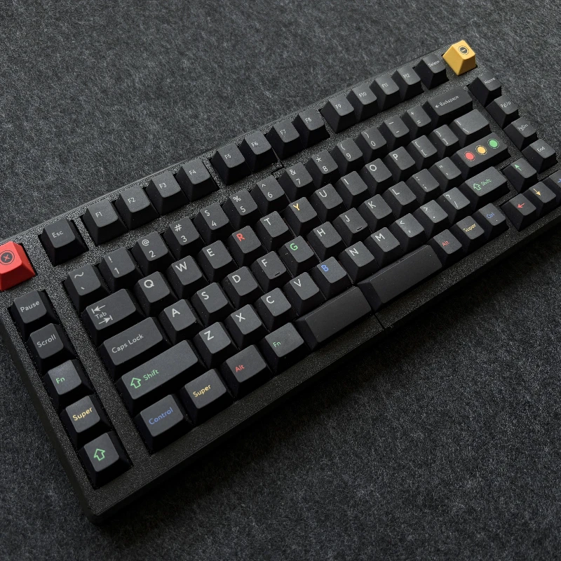 Weekin Split 89 Split Keyboard Kit Custom Single Mode Wireless 2.4G Hot-swap VIAL Keys DIY for Gamers Personalization Keyboard