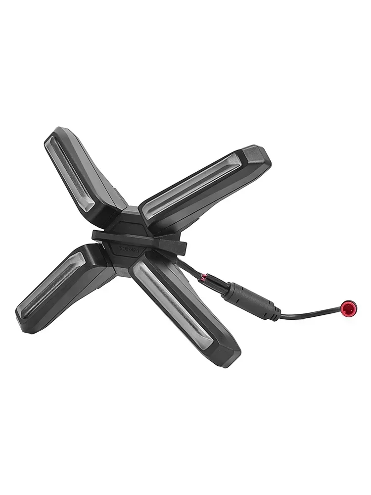 4W Front Lampe Super Helle Scheinwerfer Für Segway Ninebot ZT3 Elektrische Roller ZT3 Pro X-förmigen Kickscooter front Licht Teile
