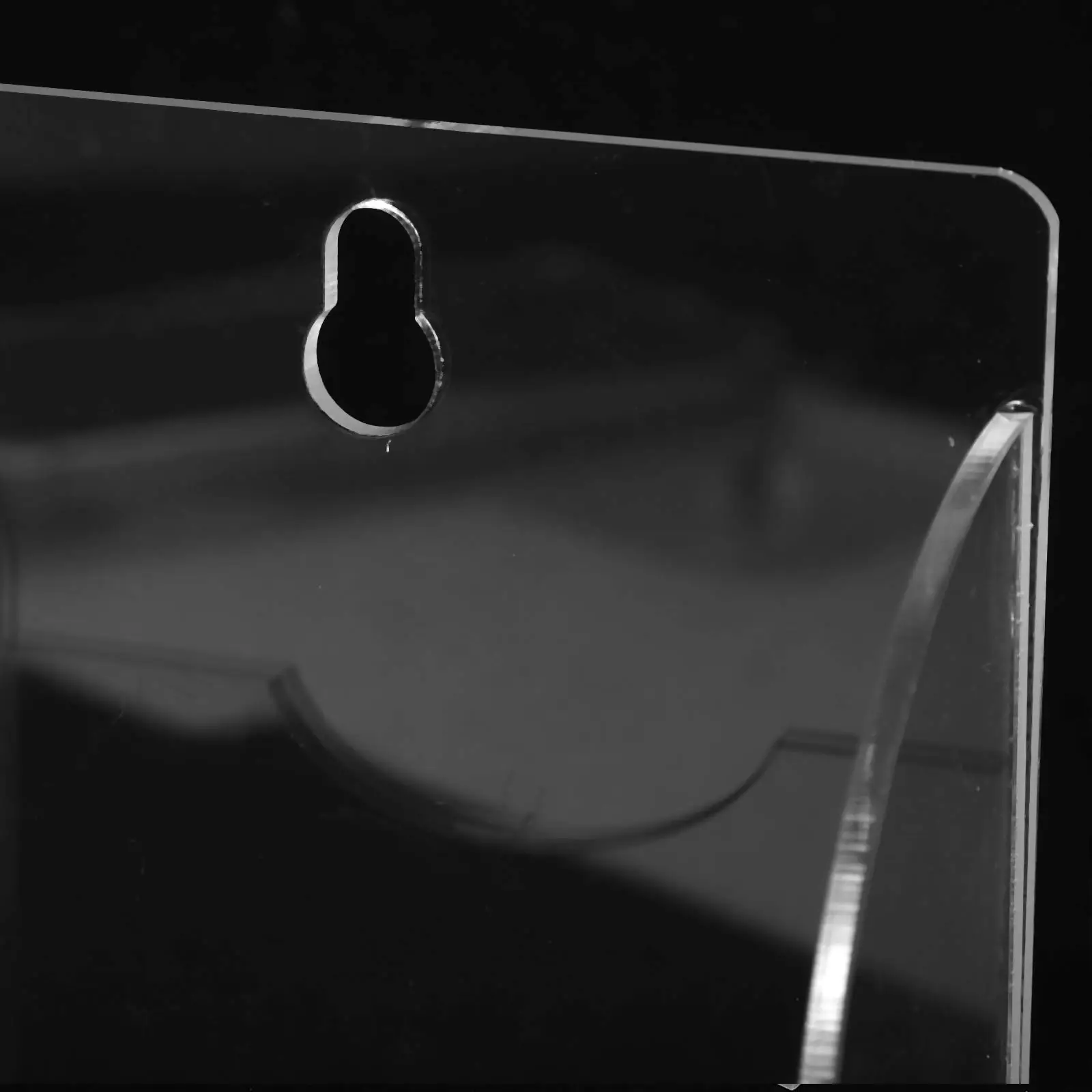 

2Pcs Ice Maker Spoon Holder Clear Acrylic Spatula Rest Compact Utensil Organizer Efficient Kitchen Counter Storage Rack