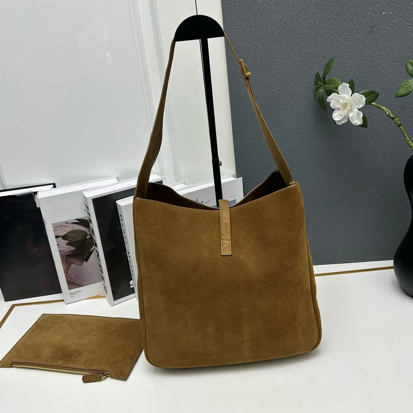 designer suede bag bucket hobo bag women Luxury shoulder bag Handbag crossbody bag shopping bag Underarm Tote bag clutch leather