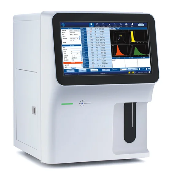 Open Reagent 5 Part Cell Counter CBC Analyzer hemato logy Wbc Analyzer