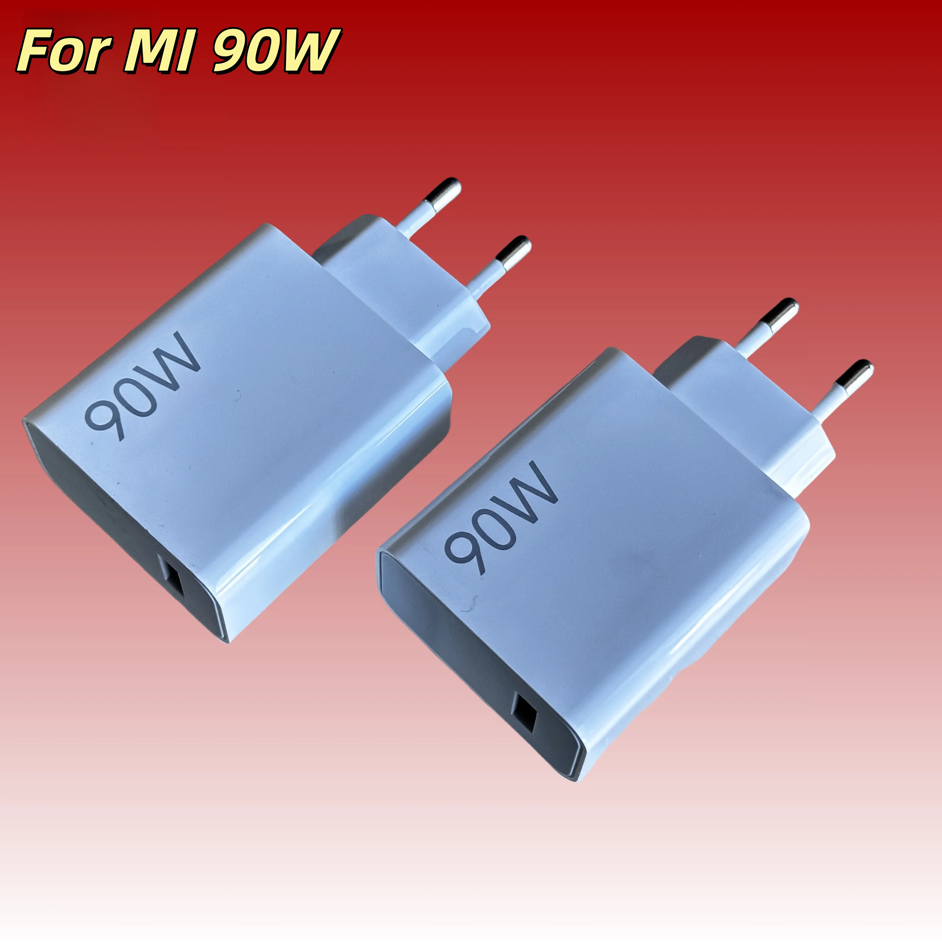 Xiaomi USB-Ladegerät 90W EU Turbo-Schnellladegerät Xiao Mi 15 14 13 Ultra 13t Pad 6 Redmi Note 13 Pro 11 Poco X7