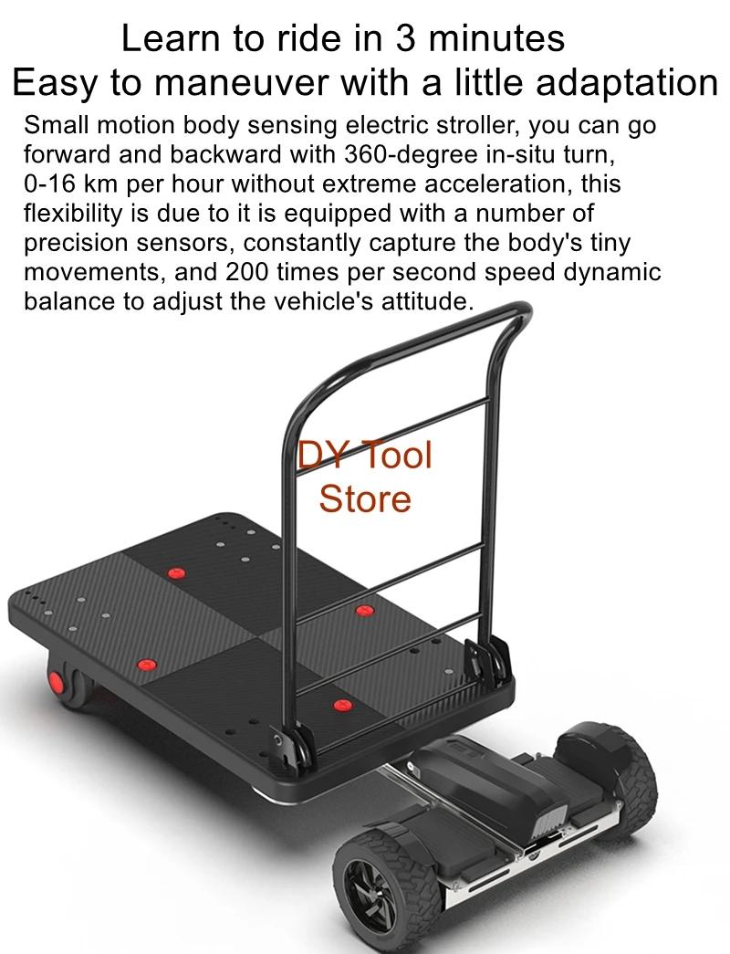 

Small motion sense electric trolley to buy food express cargo pallet truck warehouse trolley small moving truck