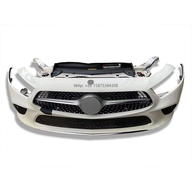 

For CLS W257 Front Bumper and Grill Grille Radiator Fan Parking Sensor Diffuser
