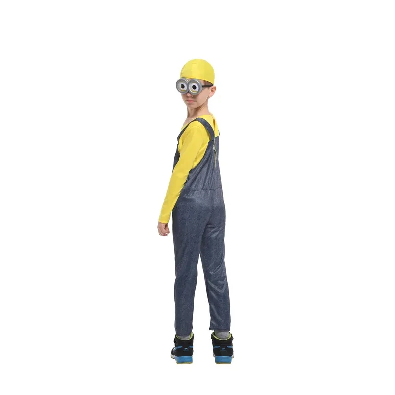 Família Minion Cosplay Costume para Crianças, Macacões para meninos e meninas, família completa, Mascarada, Meu Malvado Favorito, Festa de Carnaval, Vestir