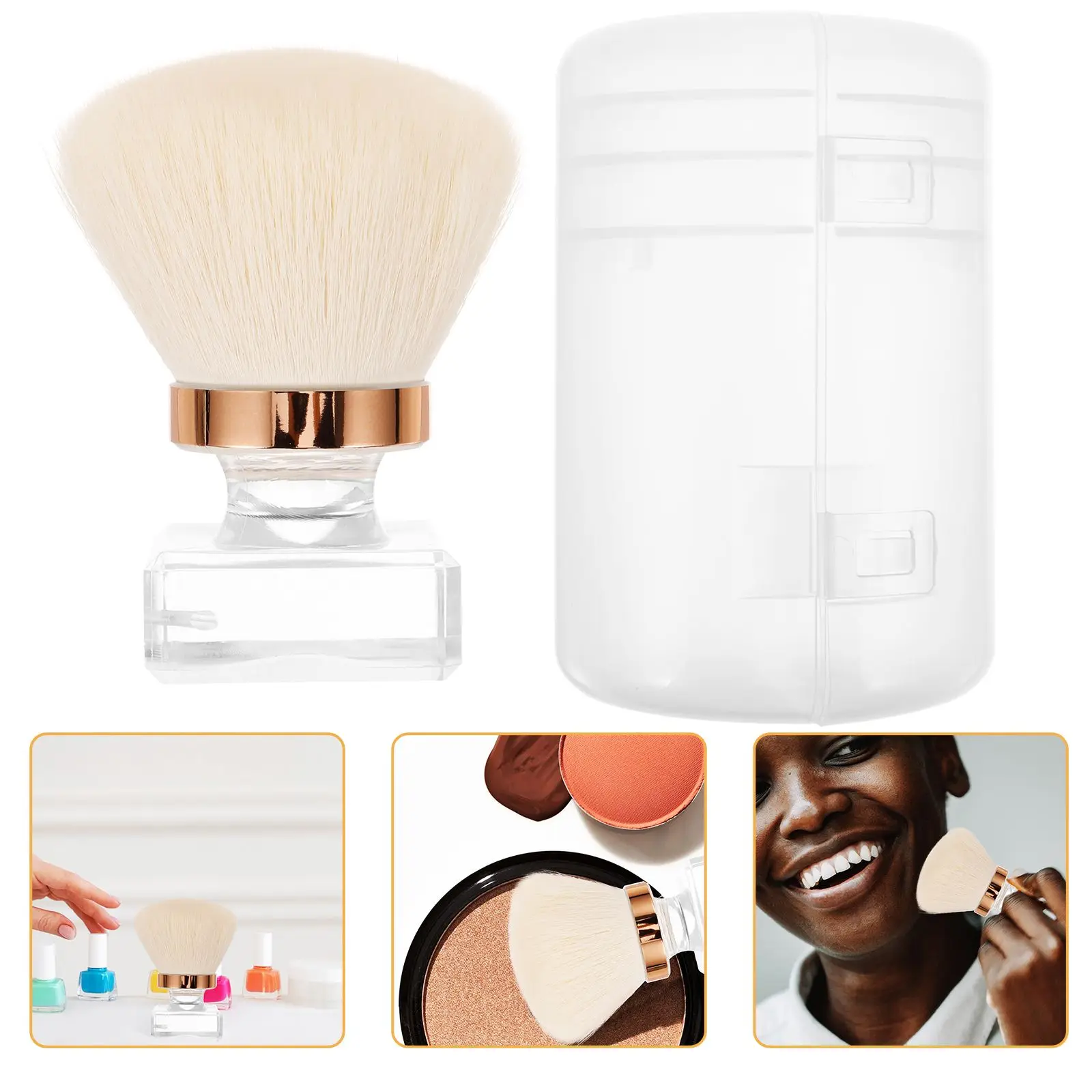 

Polish Nail Brush Makeup Brushes Manicure for Nails Cleaning Aromatherapy Fingernails