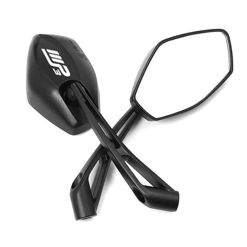 1 Pair 10mm 8mm Motorcycle Side Rearview Mirrors Wide Angle Adjustable For Bajaj Dominar 250 400 Avenger Pulsar NS/200 RS/200