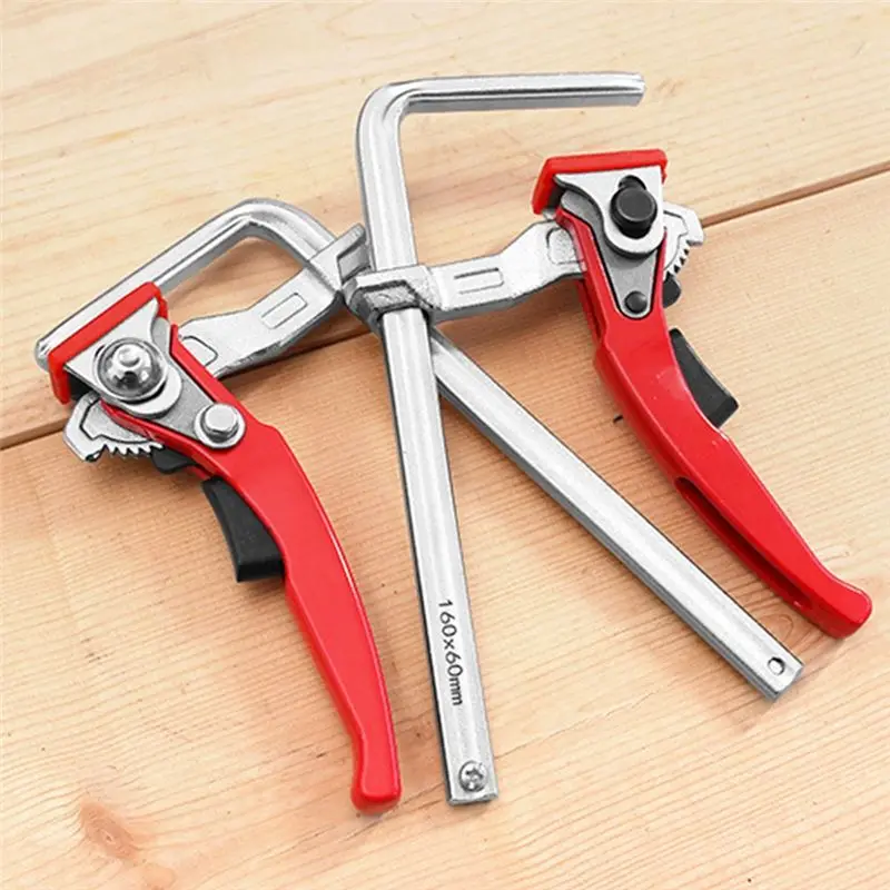 Y51A-Quick Ratchet Track Clamps Woodworking Track Clamps For Sanding, Cutting Ratchet Track Clamp