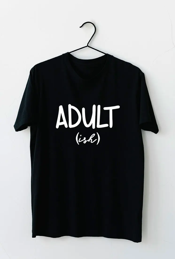 Забавная взрослая саркастическая Новинка Юмористическая цитата для взрослых Футболка