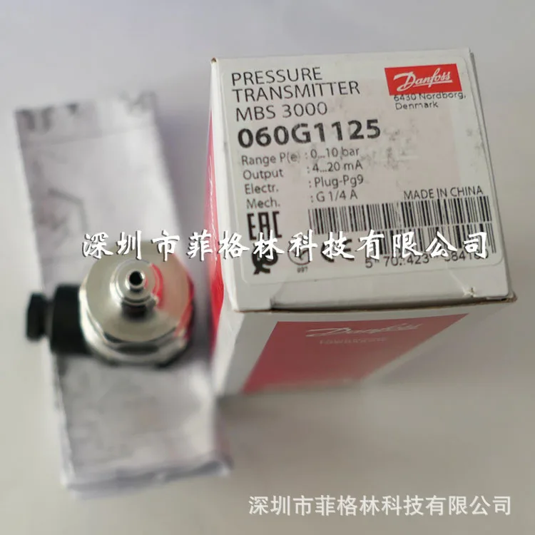 2025 [Physical Photo] Danfoss 060G1125, MBS3000 Series Compact Pressure Sensor