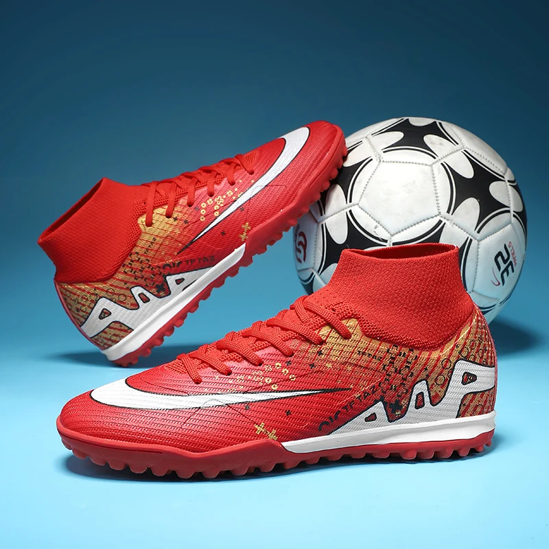 

Мужские футбольные бутсы Профессиональные бутсы для общества Футбольные бутсы унисекс Спортивные женские нескользящие кроссовки TF/FG Оригинальные футбольные бутсы