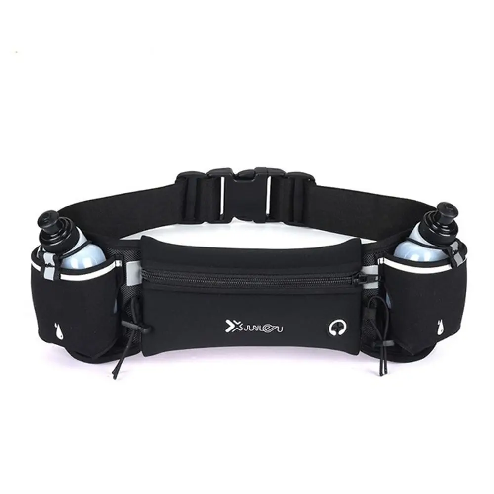 

With Water Bottle Running Waist Bags Hydration Belt Bottle Running Belt Marathon Running Bag Belt Bag Waterproof