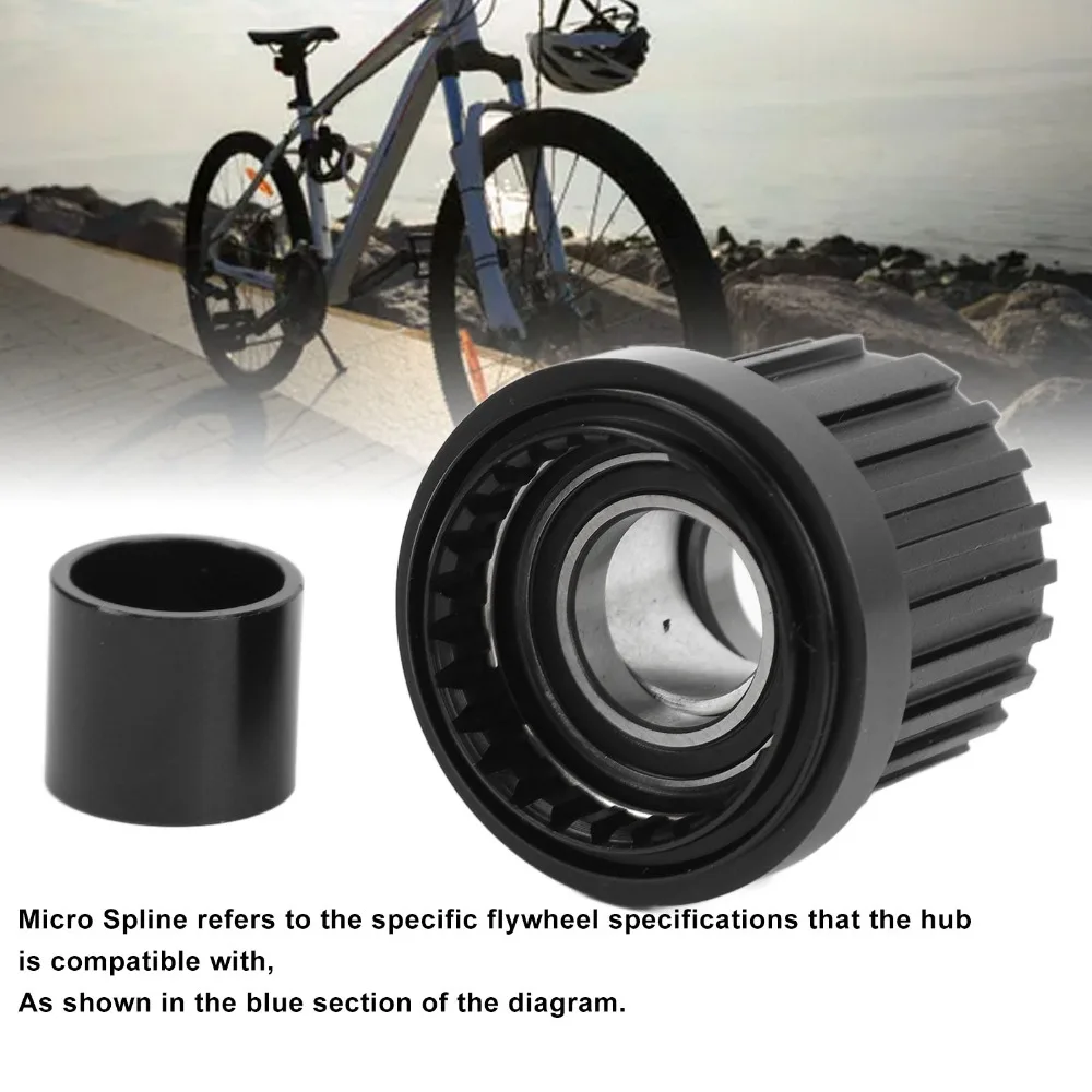 

15mm Inner Diameter Bike Freehub Body 12 Speed 12mm Thru Axle Freehub Body Lightweight 5mm Quick Release Ratchet Freehub Body