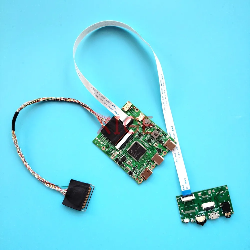 

DIY Kit For LP101WH1-TLA1 LP101WH2-TLA2 Laptop Matrix LVDS 40 Pin 10.1" Mini-HDMI USB-C TYPE-C 1366x768 Controller Driver Board