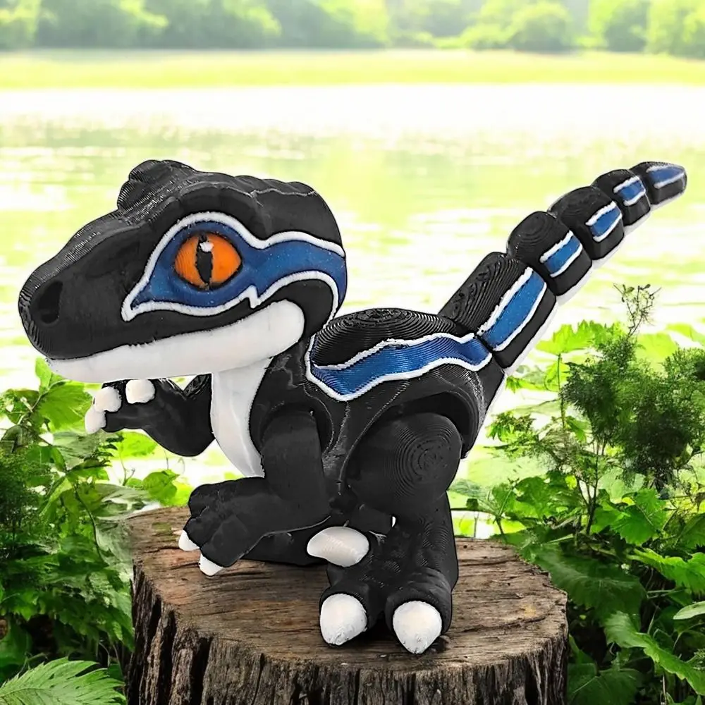 

Movable Joints Dragon Ornament Realistic Handicraft 3D Printed Dragon Model Figurine Cartoon 3D Printed Dragon Toy Birthday Gift