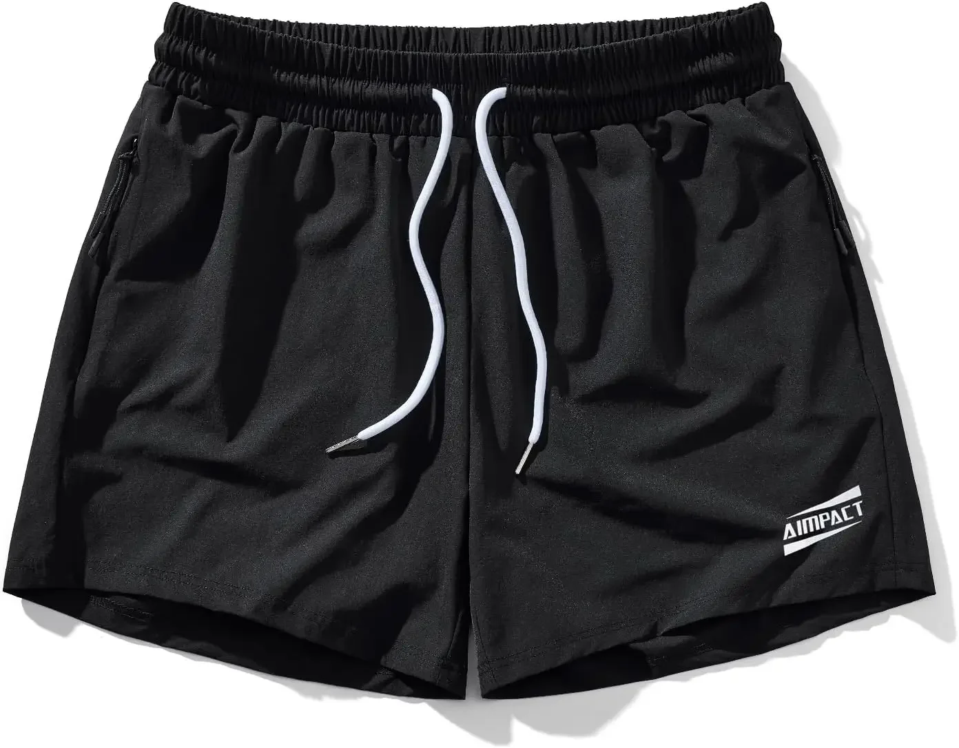 

Mens Running Short with Pockets 5 inch Lightweight Quick Dry Gym Workout Sports Basketball Tennis Training Shorts